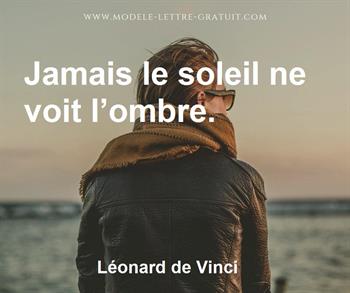 Citation de Léonard de Vinci