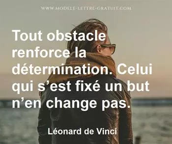 Citation de Léonard de Vinci