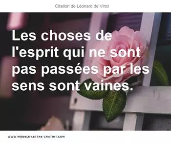 Citations Léonard de Vinci