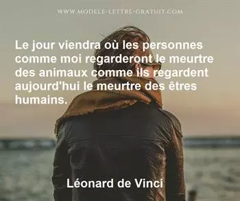Citation de Léonard de Vinci