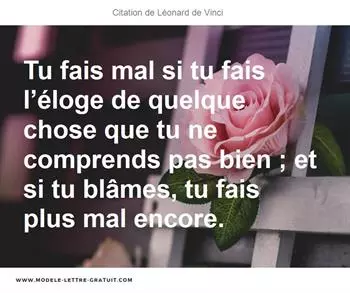 Citations Léonard de Vinci