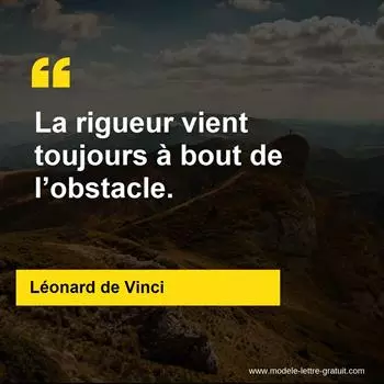 Citation Léonard de Vinci
