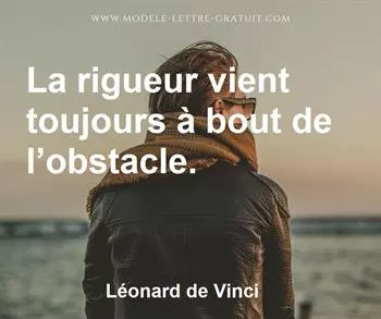 Citation de Léonard de Vinci