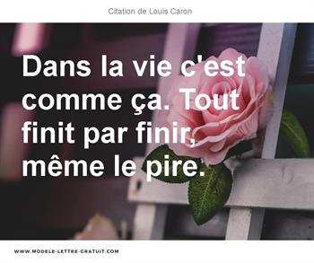 Citations Louis Caron