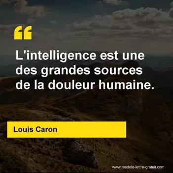 Citation Louis Caron