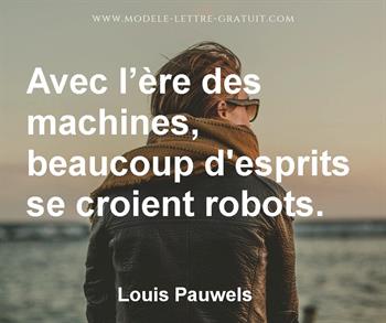 Citation de Louis Pauwels