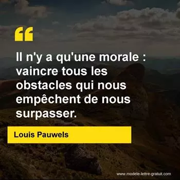Citation Louis Pauwels