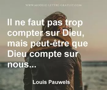 Citation de Louis Pauwels