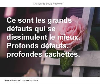 Citations Louis Pauwels