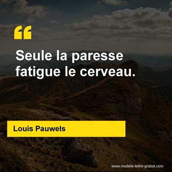 Citations Louis Pauwels