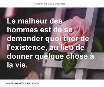 Citations Louis Pauwels