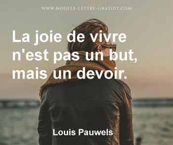 Citation de Louis Pauwels