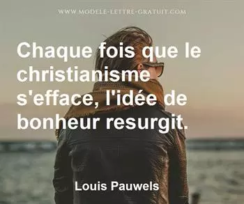 Citation de Louis Pauwels