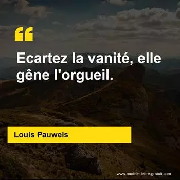 Citation Louis Pauwels