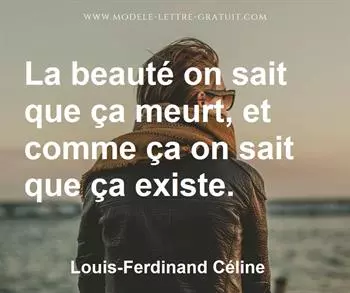 Citation de Louis-Ferdinand Céline