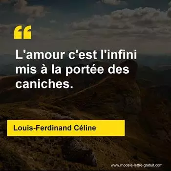 Citation Louis-Ferdinand Céline