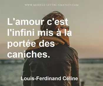 Citation de Louis-Ferdinand Céline