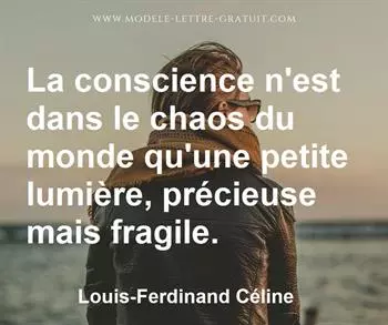 Citation de Louis-Ferdinand Céline