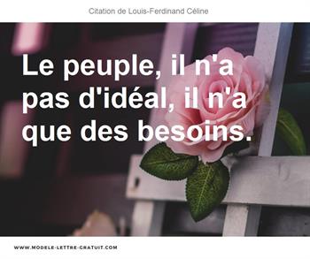 Citations Louis-Ferdinand Céline