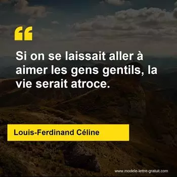 Citation Louis-Ferdinand Céline