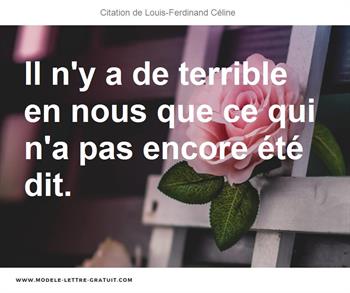 Citations Louis-Ferdinand Céline