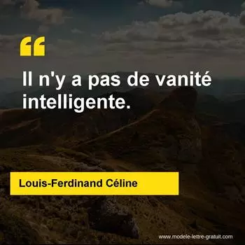Citation Louis-Ferdinand Céline