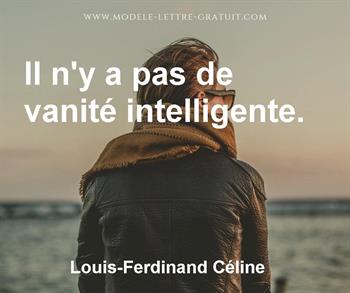 Citation de Louis-Ferdinand Céline