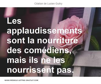 Citations Lucien Guitry