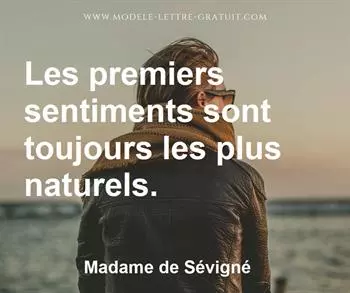 Citation de Madame de Sévigné