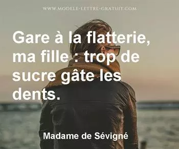 Citation de Madame de Sévigné