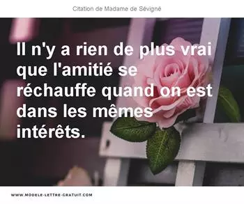 Citations Madame de Sévigné