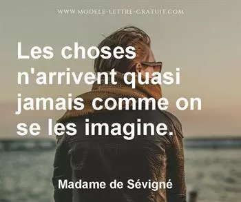 Citation de Madame de Sévigné
