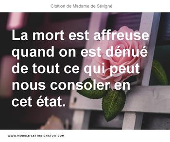 Citations Madame de Sévigné