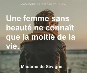 Citation de Madame de Sévigné