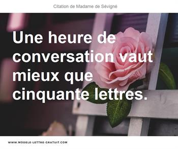 Citations Madame de Sévigné