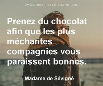 Citation de Madame de Sévigné