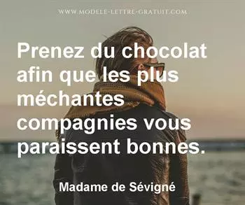 Citation de Madame de Sévigné