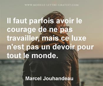 Citation de Marcel Jouhandeau