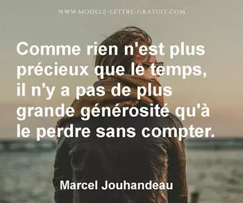 Citation de Marcel Jouhandeau