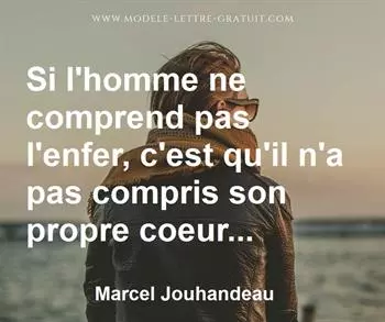 Citation de Marcel Jouhandeau