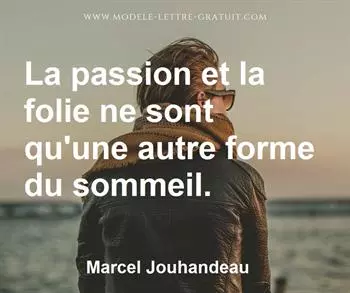 Citation de Marcel Jouhandeau