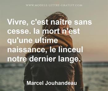 Citation de Marcel Jouhandeau