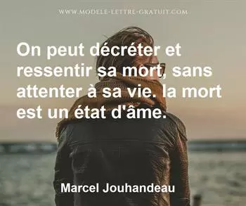 Citation de Marcel Jouhandeau
