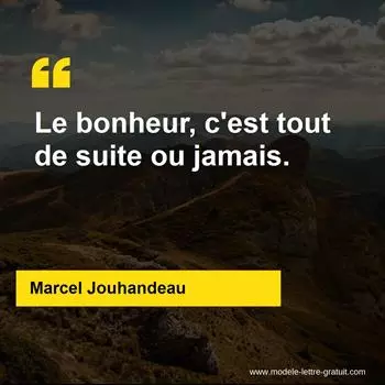 Citation Marcel Jouhandeau