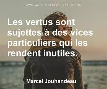 Citation de Marcel Jouhandeau