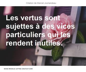 Citations Marcel Jouhandeau