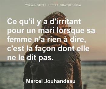 Citation de Marcel Jouhandeau