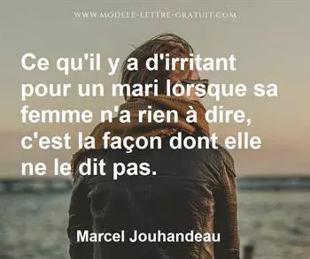 Citation de Marcel Jouhandeau