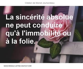 Citations Marcel Jouhandeau