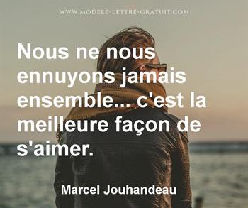 Citation de Marcel Jouhandeau